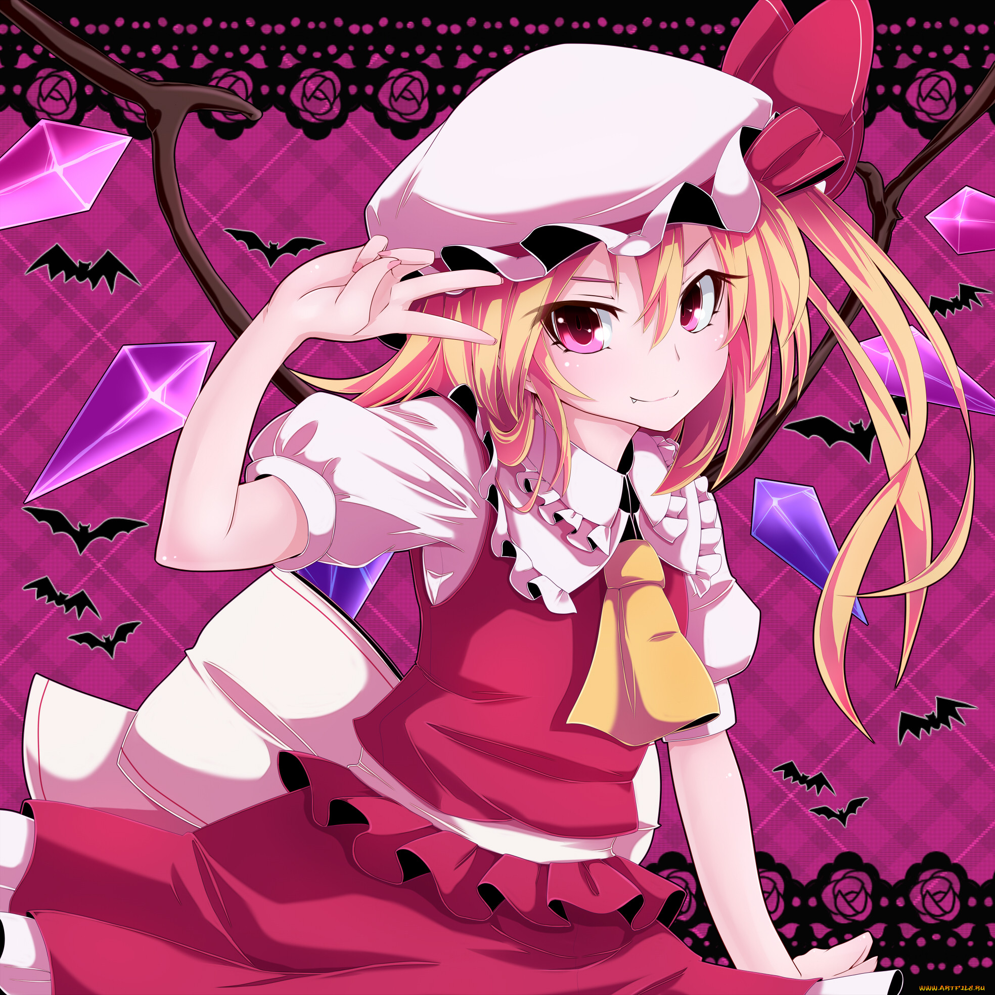 flandre, scarlet, , touhou